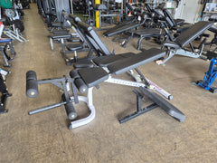 Body Solid Adjustable Bench with Preacher Pad and Leg Developer- USED