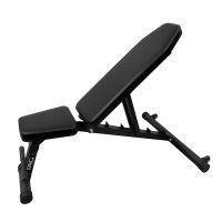 TAG Flat / Incline Dumbbell Bench (Black Upholstery) - Show Me Weights