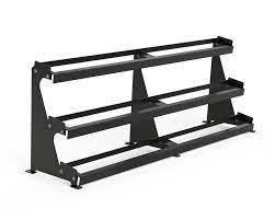 Wright 3 Tier 8' Dumbbell Rack - Holds 5-100lbs - Show Me Weights