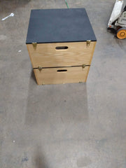 York 12" Wood Plyo Boxes - Used