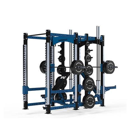Wright Equipment PRO-400 Cage and Half Rack - Show Me Weights