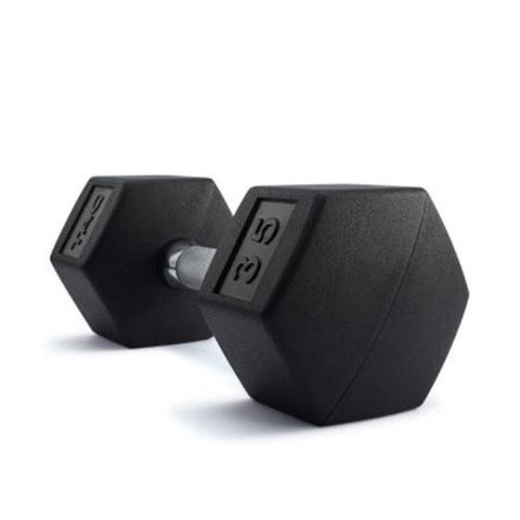 TAG RUBBER HEX DUMBBELLS - Price Is Per Pair - Show Me Weights