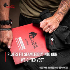 Wolf WEIGHTED VEST PLATES - 5.75/8.75/14.5LB PAIRS - Show Me Weights