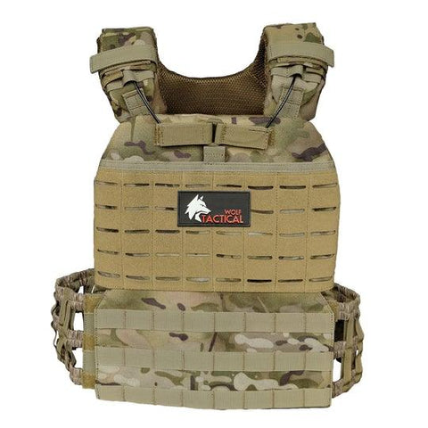 Wolf Weighted PLATE CARRIER / VEST (only) - Show Me Weights