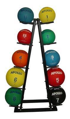 Ader Double Medicine Ball Rack - Show Me Weights