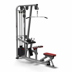 Atlantis Strength MSS9101 Duals Series Selectorized Lat Pulldown/Low Row with 300 lb Weight Stack