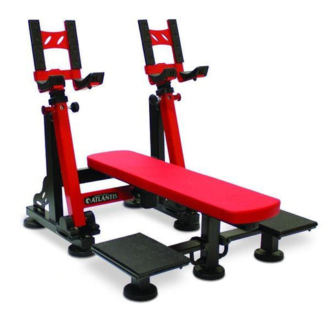 P-537 Flat Dumbbell Bench with pivots