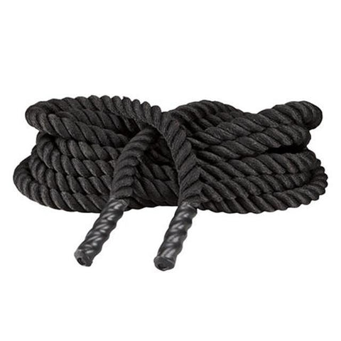 Black Poly Dacron Battle Rope 1.5" Thick