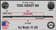 Texas Deadlift Bar