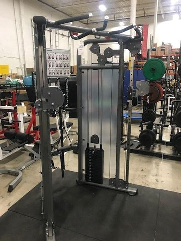 Fitness Products Direct Functional Trainer with Dual 210lb Weight Stacks Black Frame