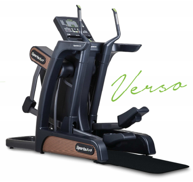 SportsArt V886 Verso Status Senza Cross Trainer with 16" Senza Touchscreen Monitor