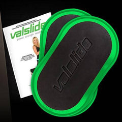 Valslide Classic Green -  Includes Valslide (Pair), manual and bag - Show Me Weights