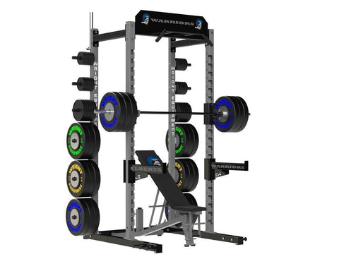 Wright Equipment TD-100 Half Rack with Plate Storage
