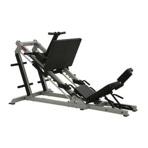 York Barbell STS 55035 35 Degree Plate-Loaded Leg Press, Silver