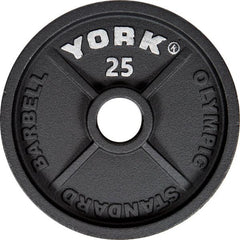 York 2″ Cast Iron Olympic Weight Plates - Show Me Weights