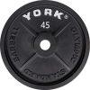 York 2″ Cast Iron Olympic Weight Plates - Show Me Weights